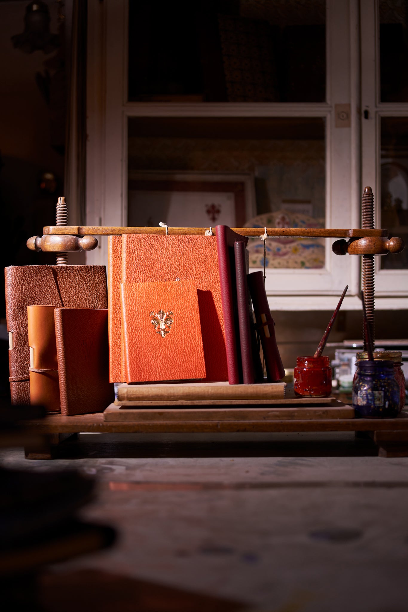 Maria Giannini handcrafted paper artisan florence italy notebook sketchbook