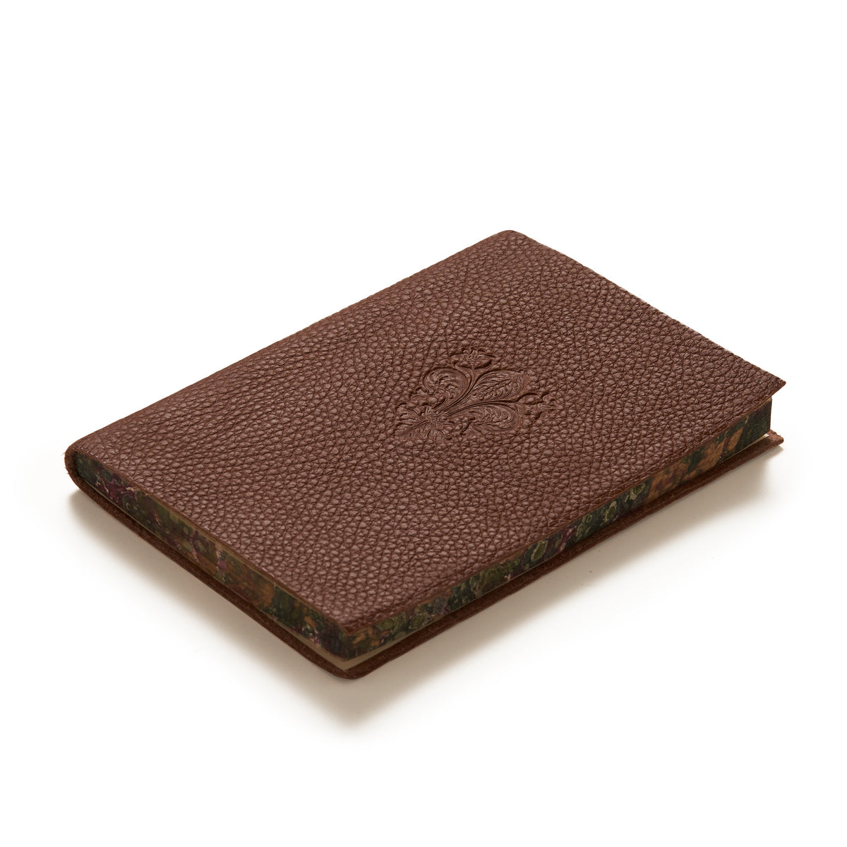 Giannini_Artisan_Paper_Product_notebook_Brown-embossed Iris
