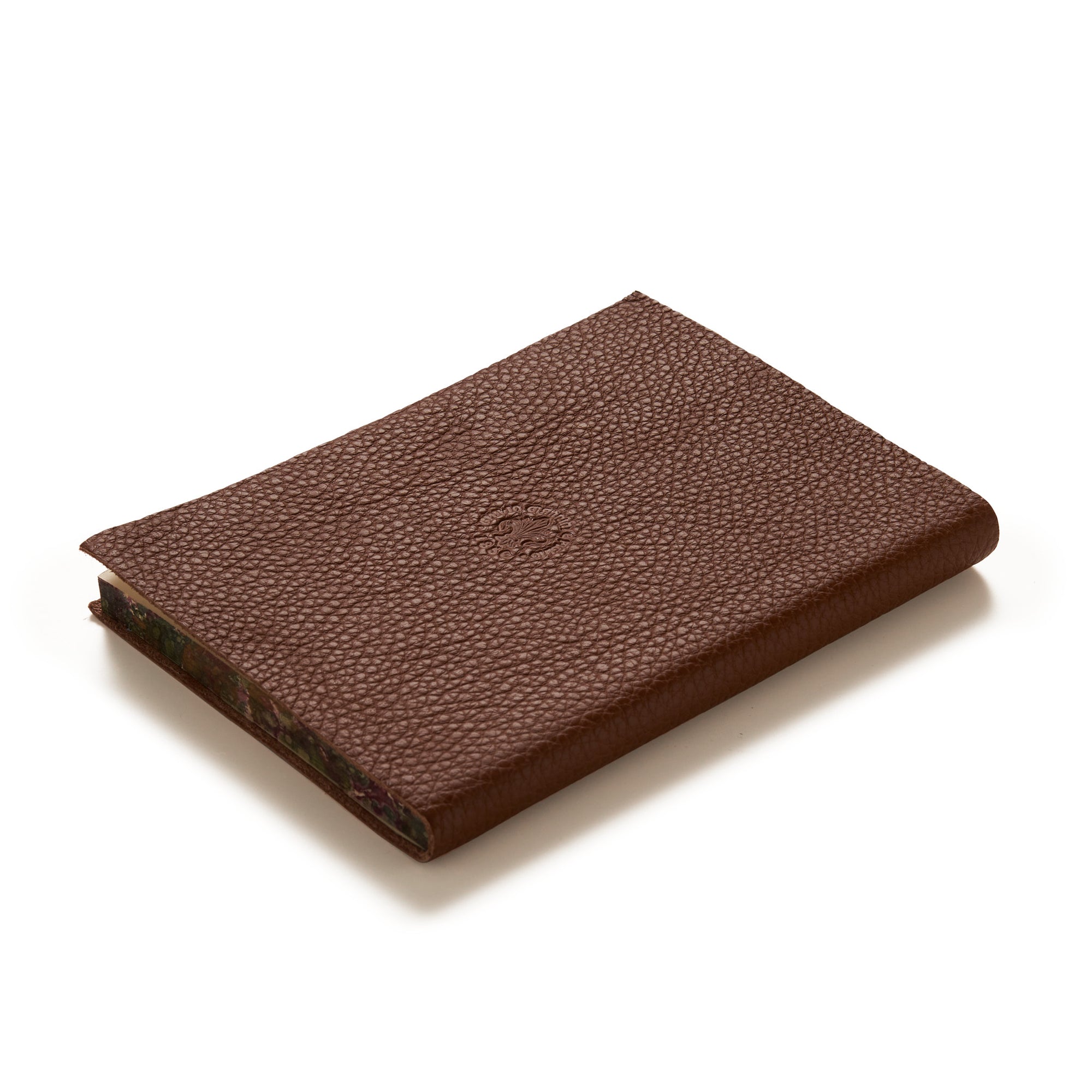 Giannini_Artisan_Paper_Product_notebook_Brown-embossed Iris