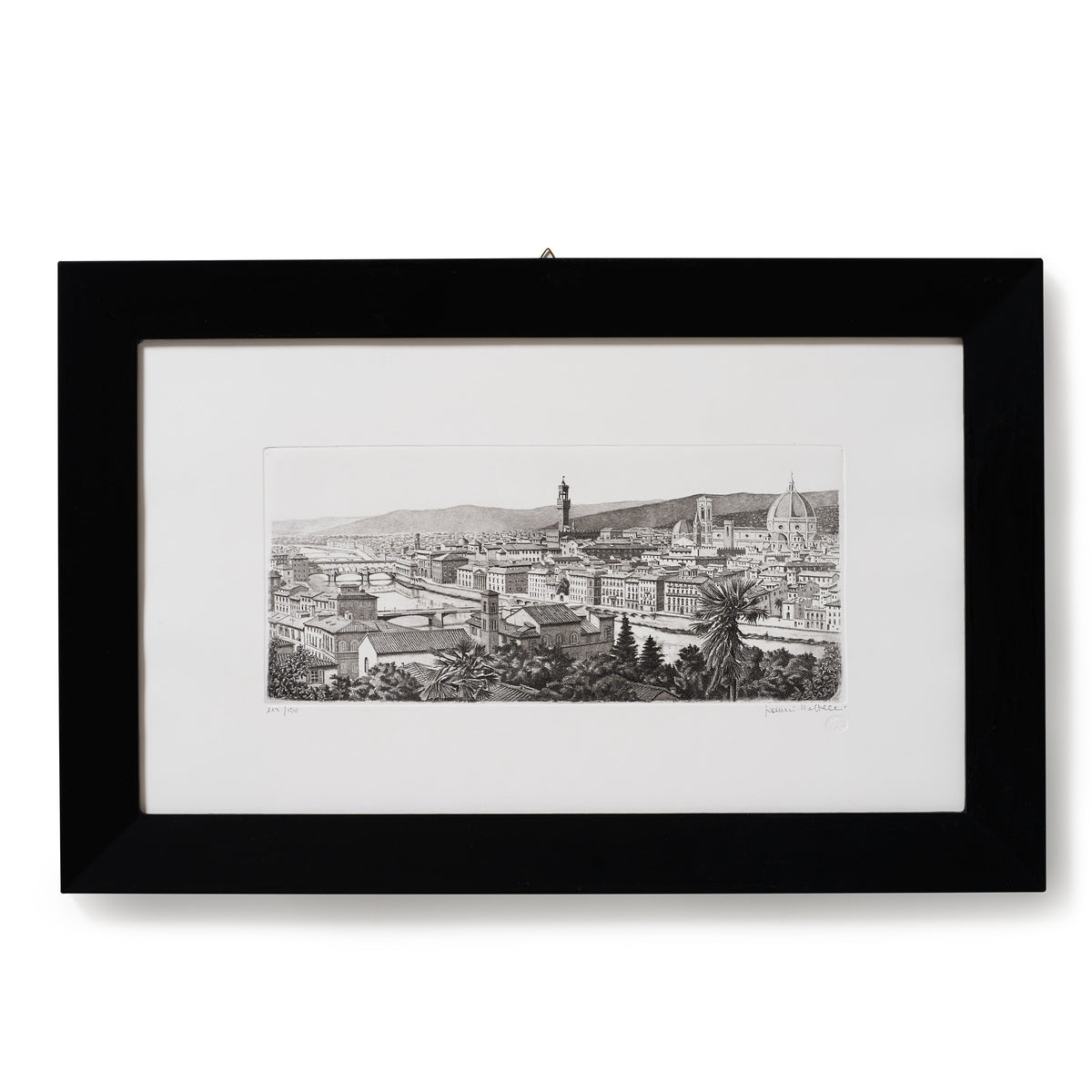 ippogrifo-artisan-etching-acquaforte-bw-florence-view