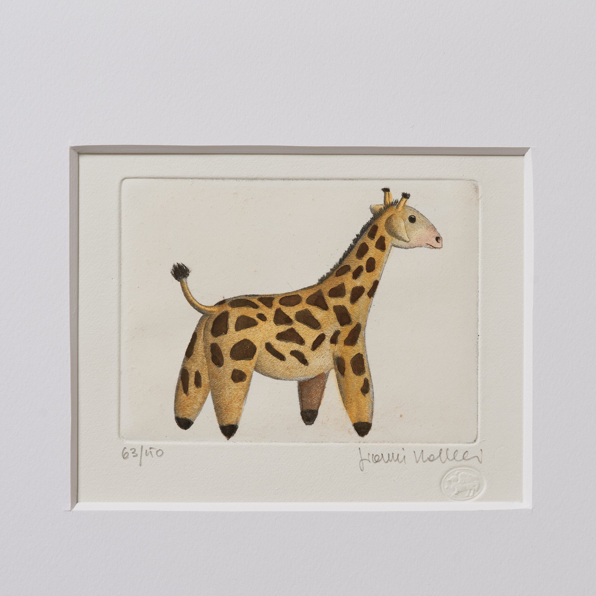 ippogrifo-artisan-etching-acquaforte-watercolor-nursery-giraffe