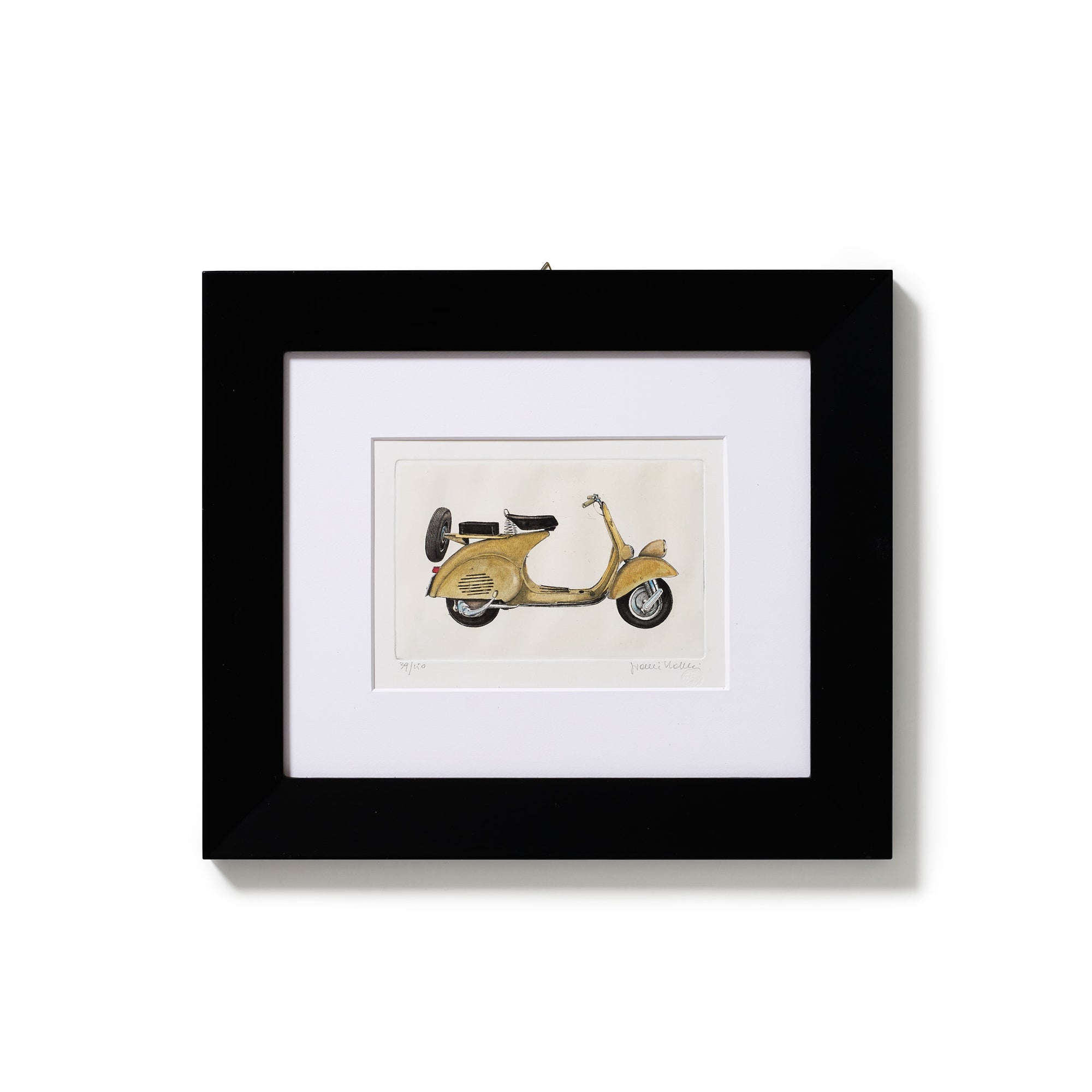 ippogrifo-artisan-etching-acquaforte-watercolor-tan-vespa
