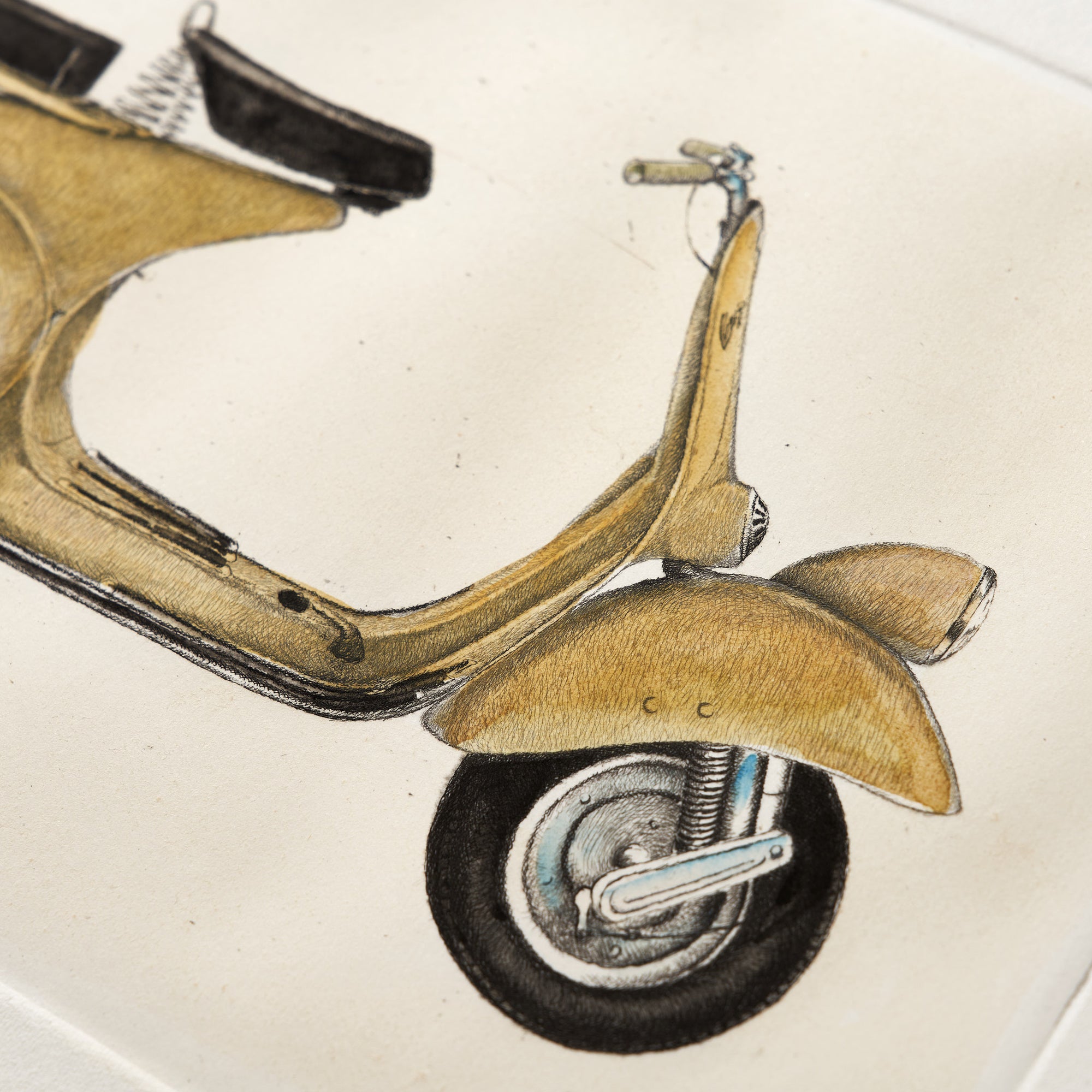 ippogrifo-artisan-etching-acquaforte-watercolor-tan-vespa