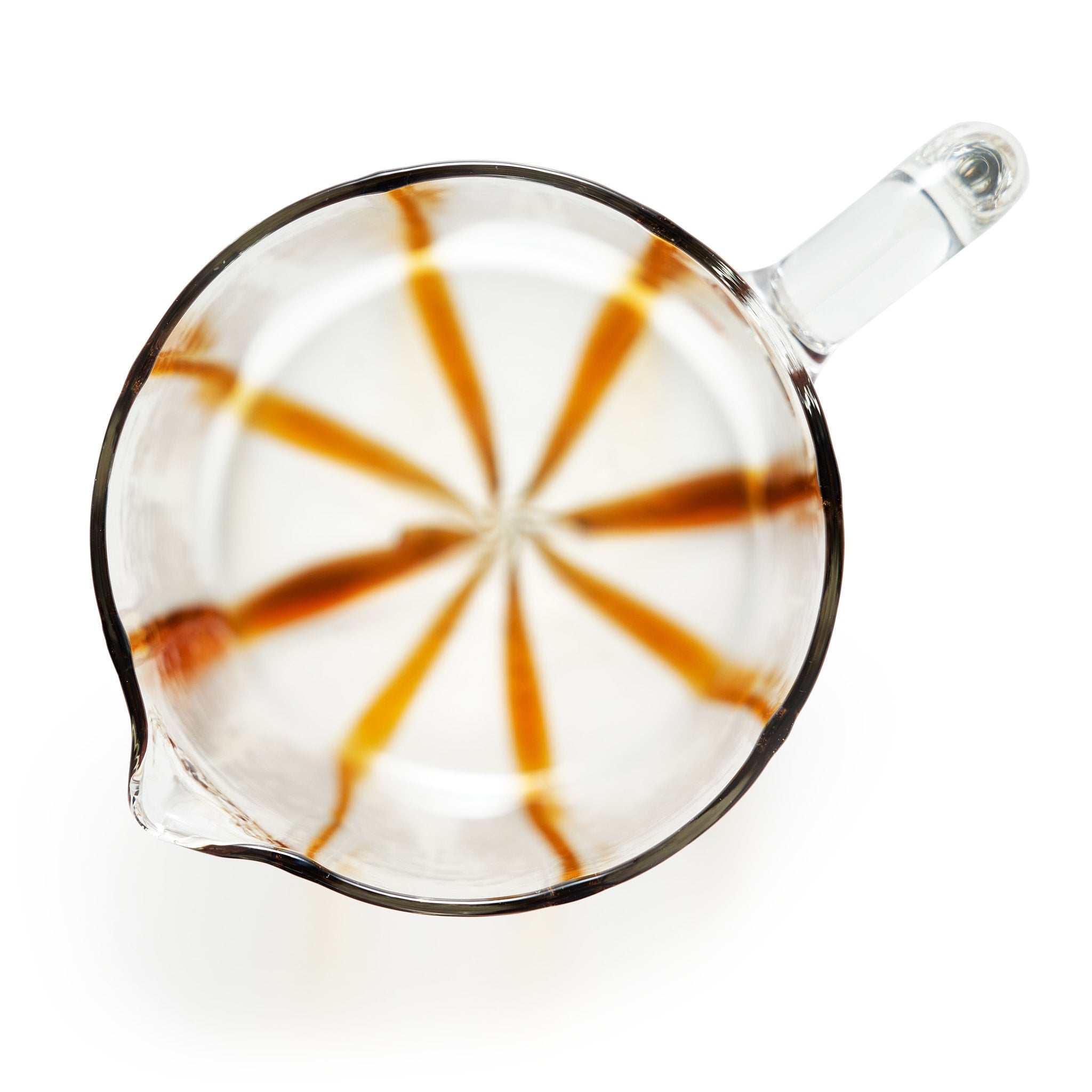 Locchi-artisan-glass-carafe-lines-amber