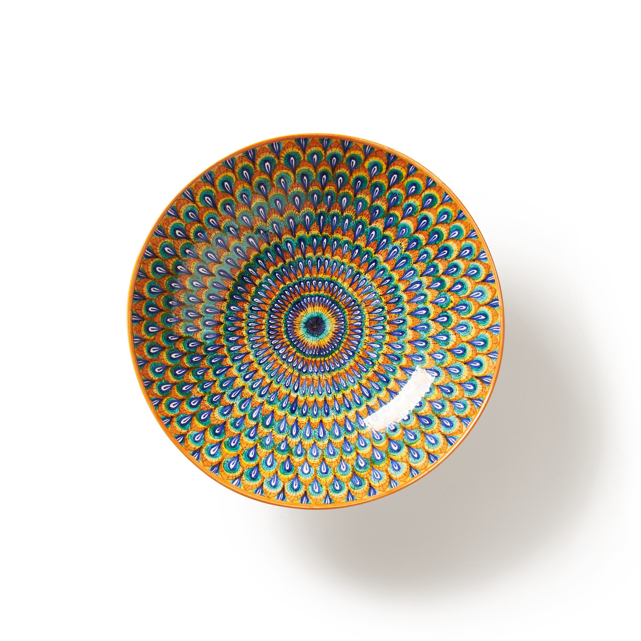 sbigoli-ceramics-pottery-large-dish-pavone