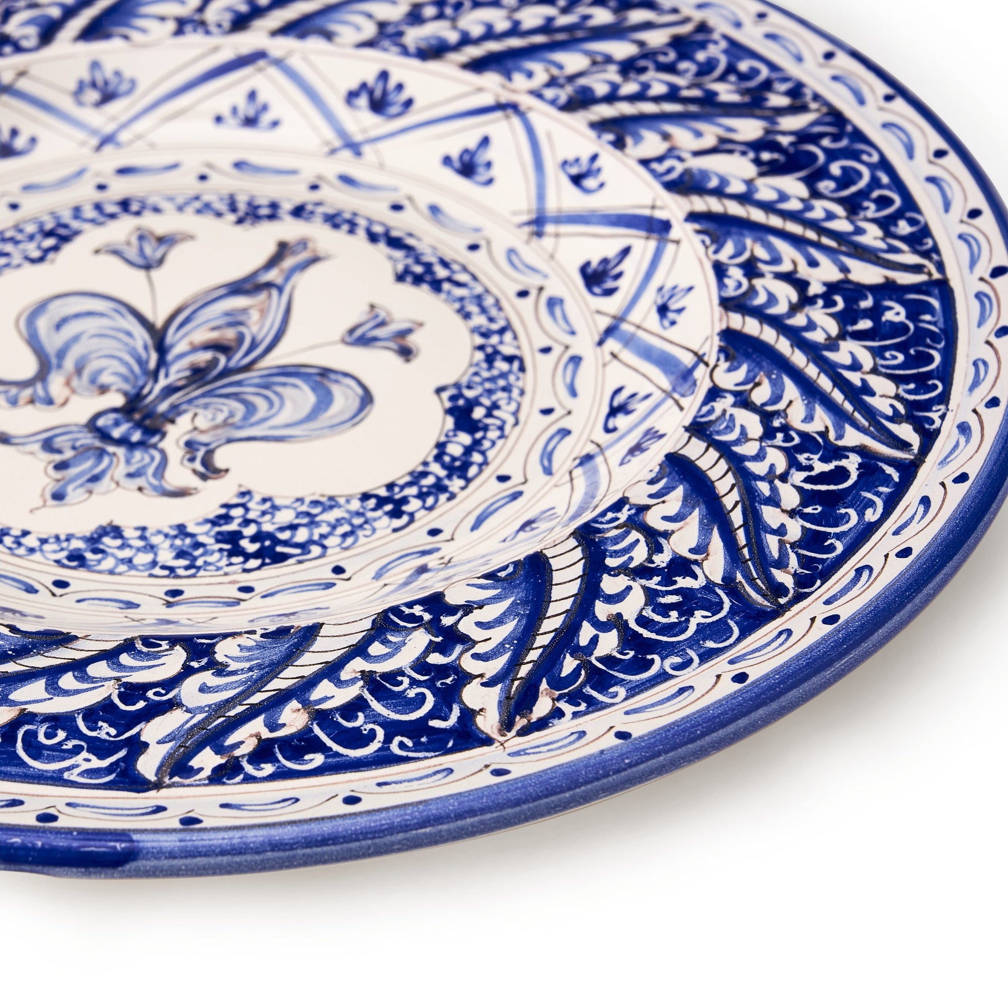 sbigoli-ceramics-pottery-artistic-plate-iris