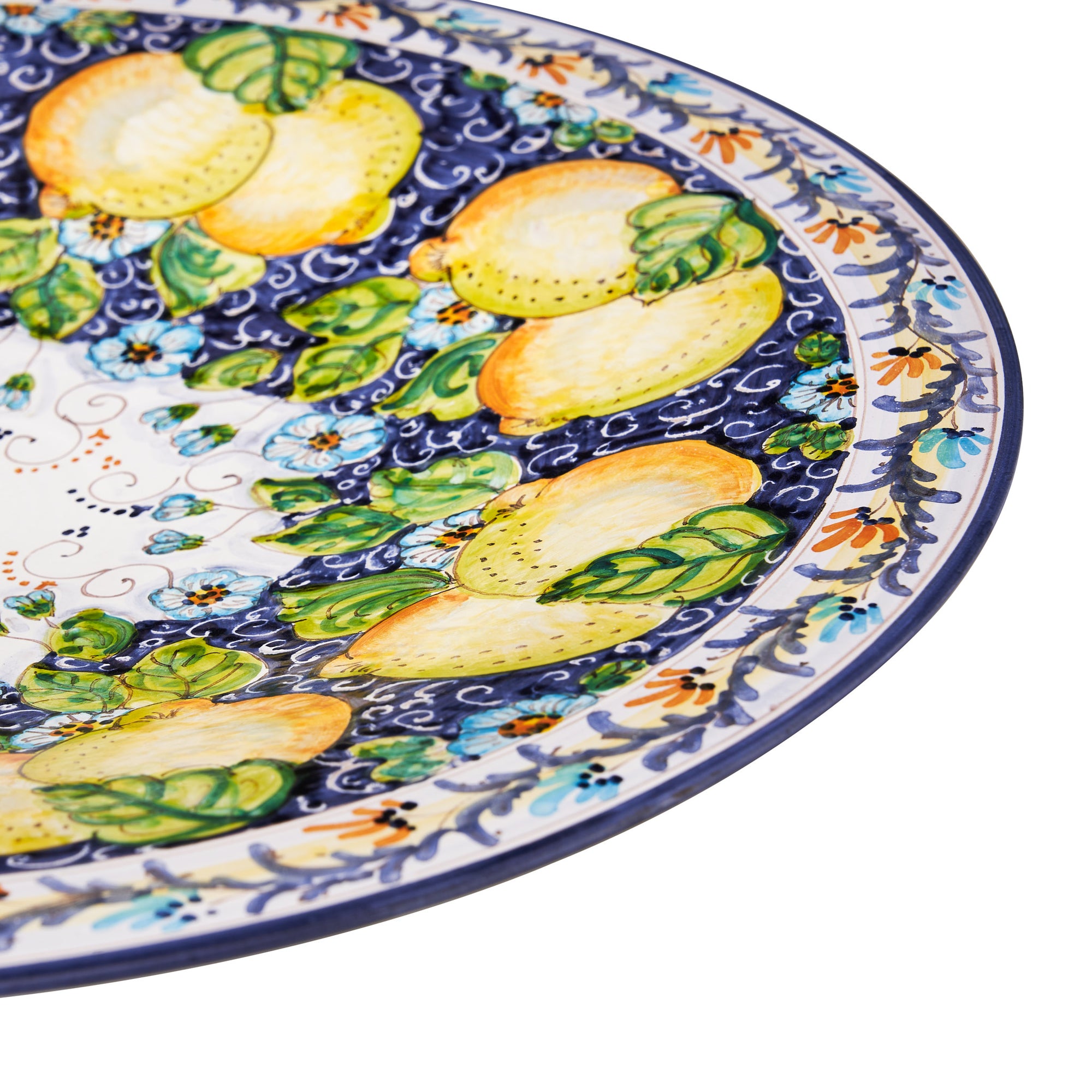 sbigoli-ceramics-pottery-large-flat-platter-lemons