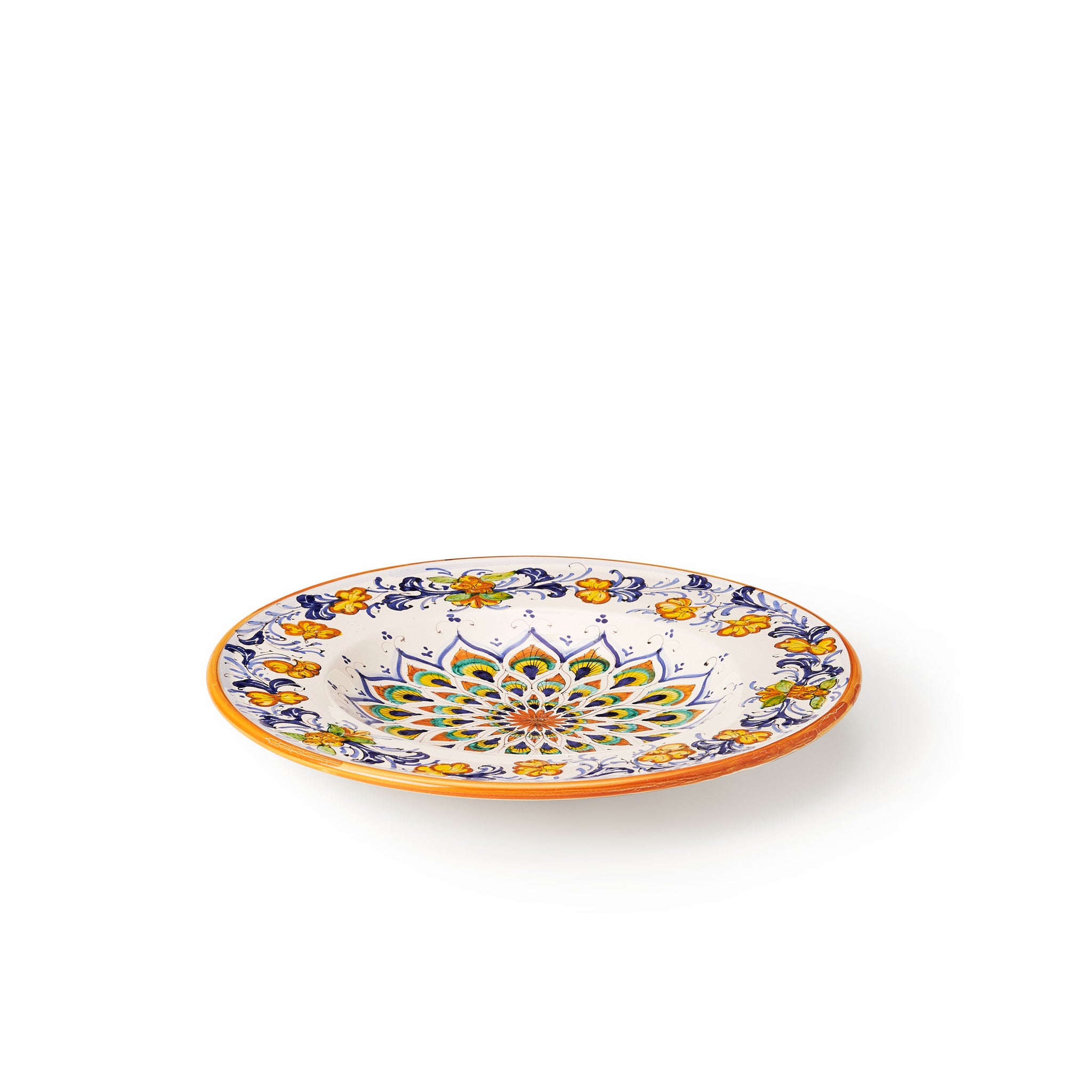 sbigoli-ceramics-pottery-artistic-plate-pavone