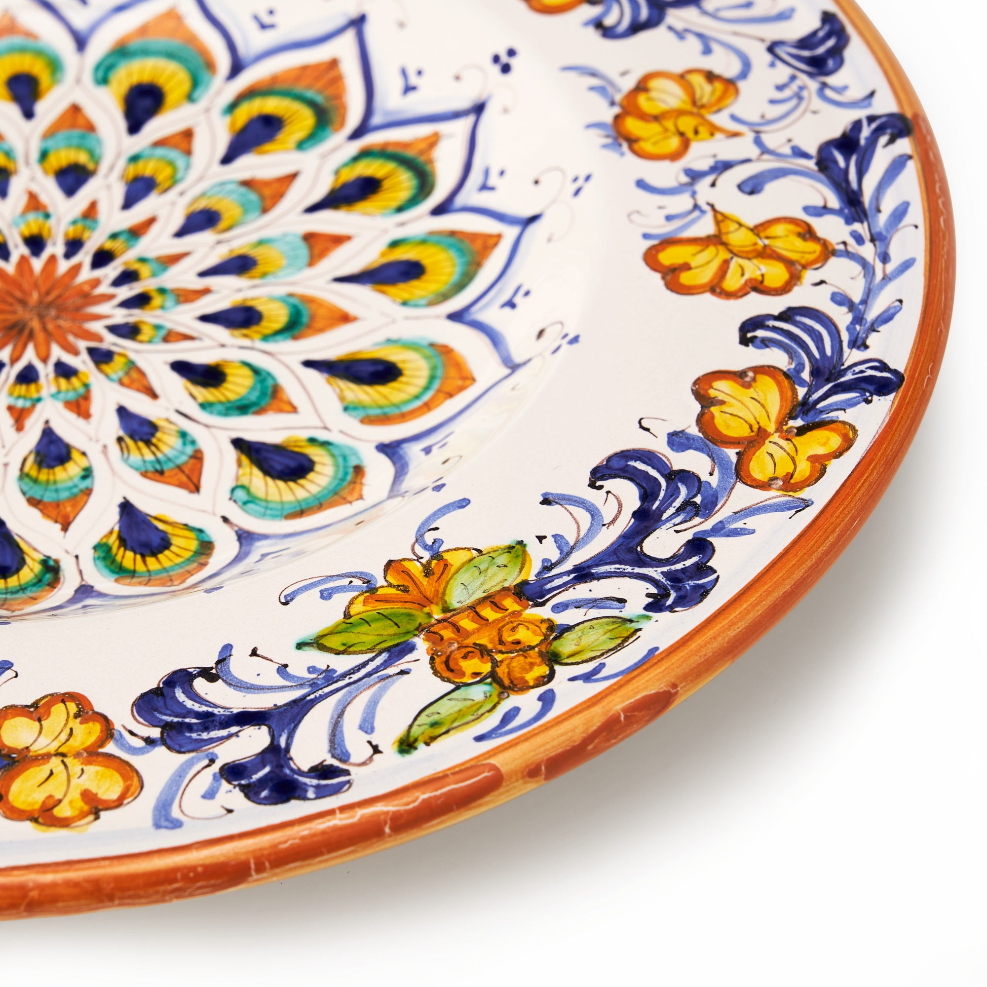 sbigoli-ceramics-pottery-artistic-plate-pavone