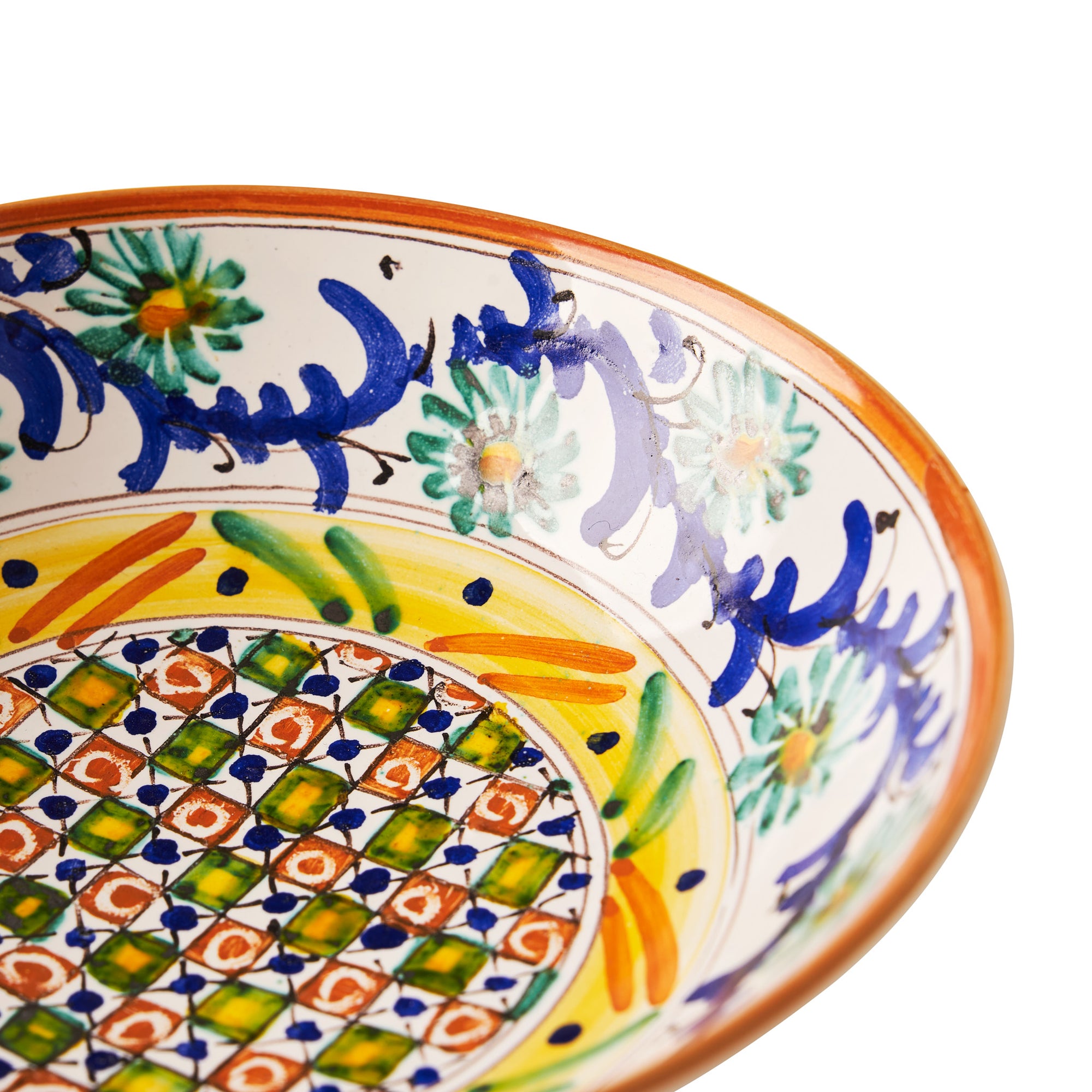 Set of 3 Nesting Bowls - Turquoise and Blue