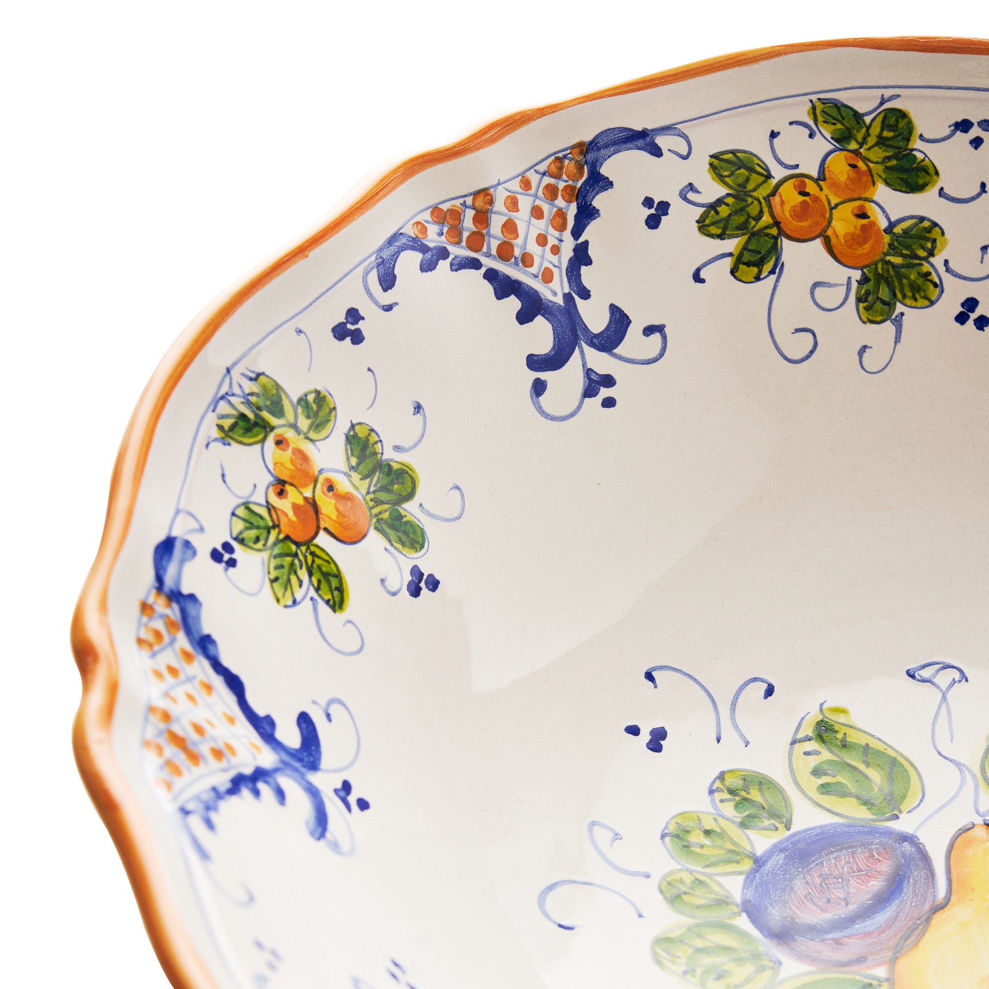 sbigoli-ceramics-pottery-salad-bowl-scalloped-autunno-autumn