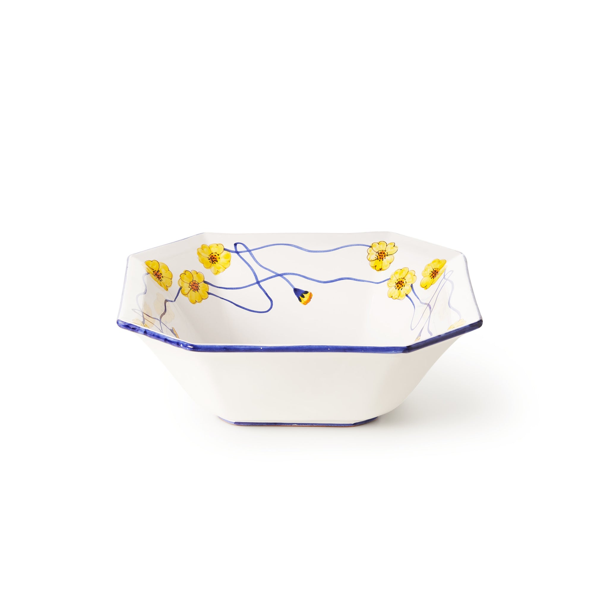 Octagonal Salad Bowl - Margherite Chini