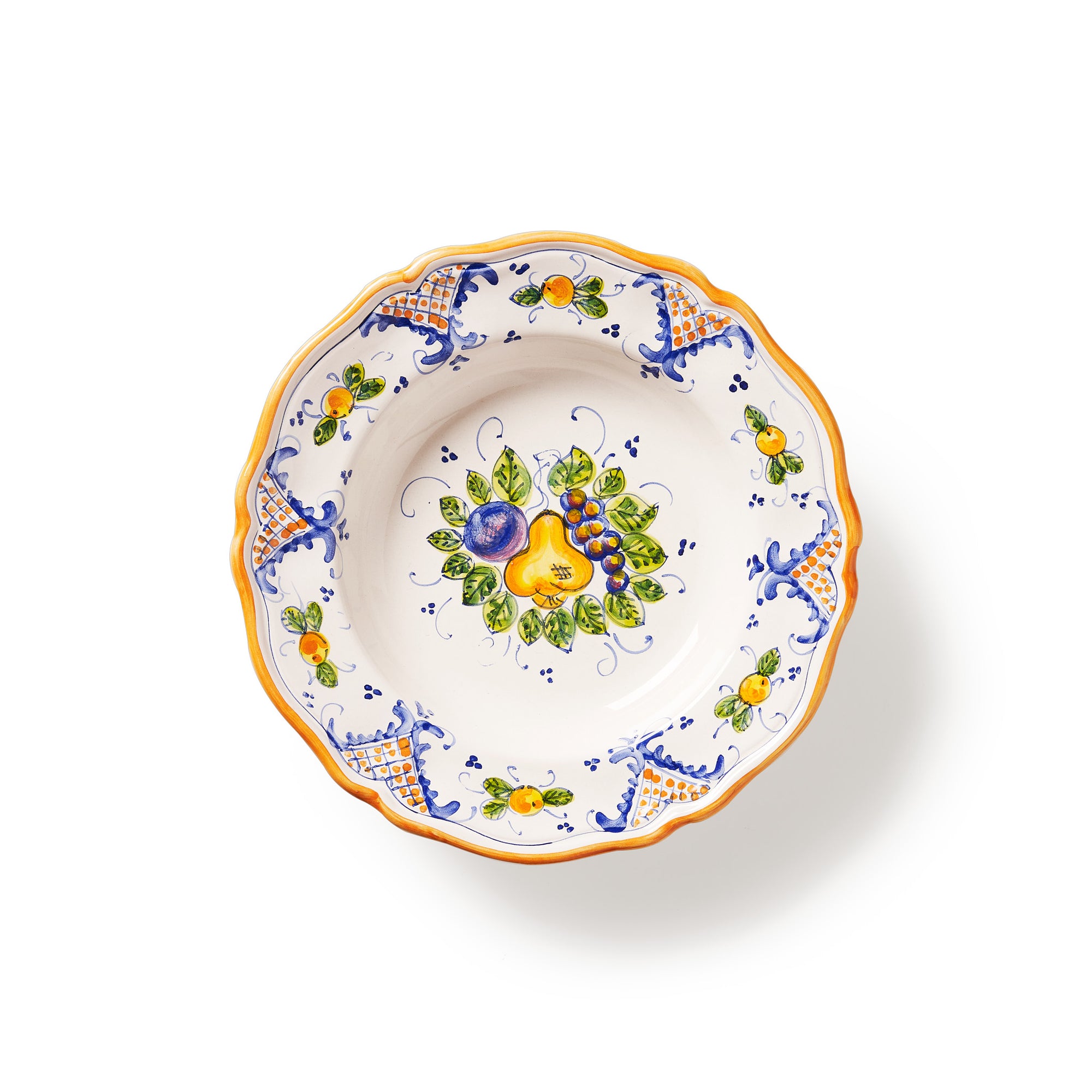 sbigoli-artisan-ceramics-plates-set-autumn-autunno-pottery