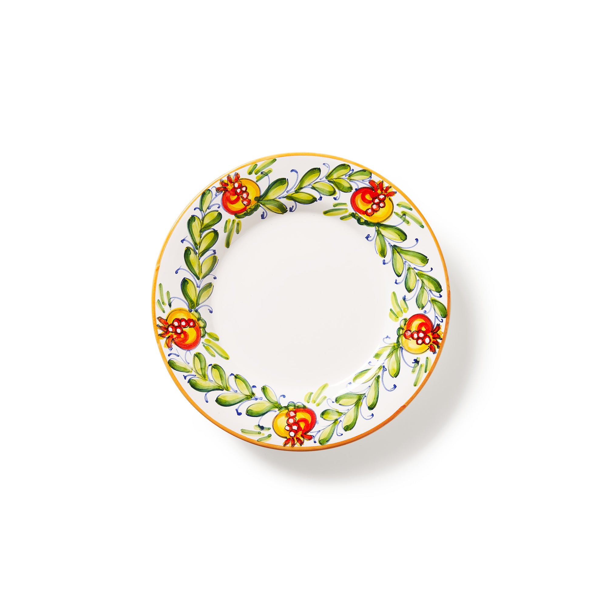 sbigoli-artisan-ceramics-plates-set-pomegranates-pottery