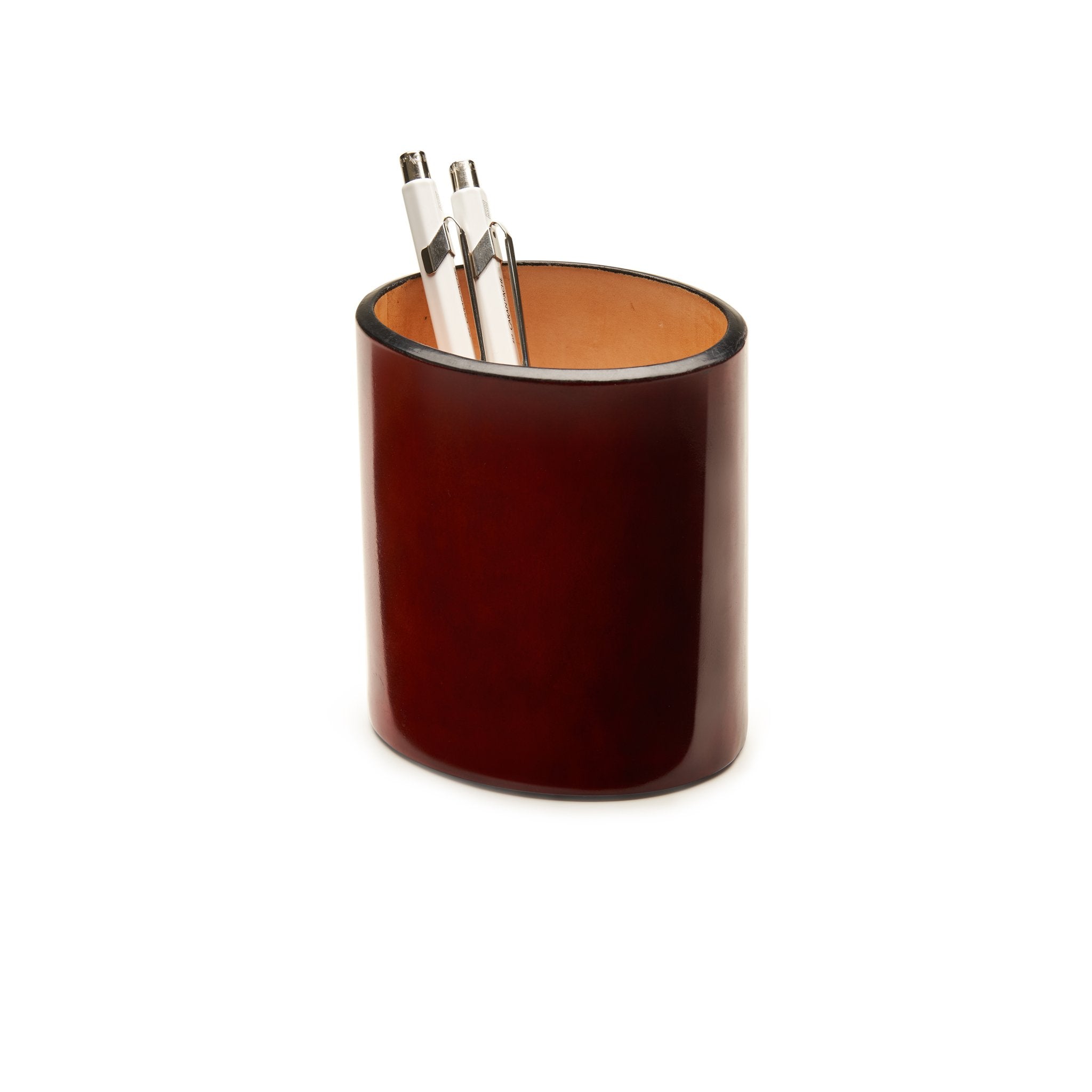 taddei-artisan-leather-oval-pen-holder