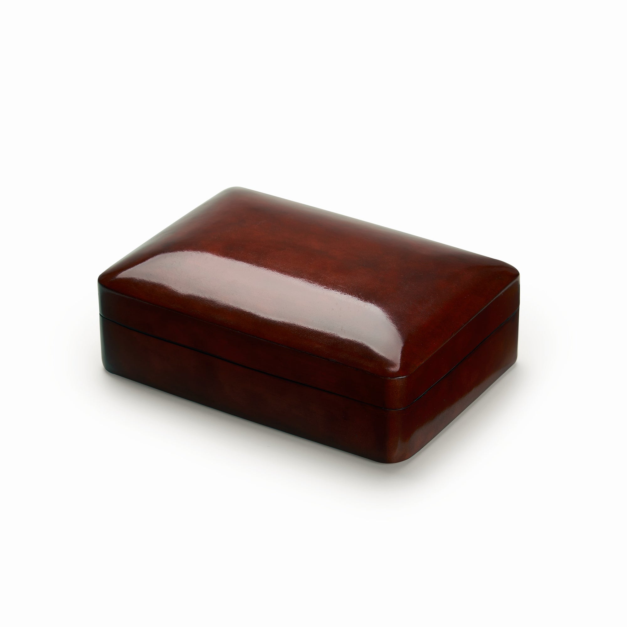 Small Rectangular Box - Dark Brown