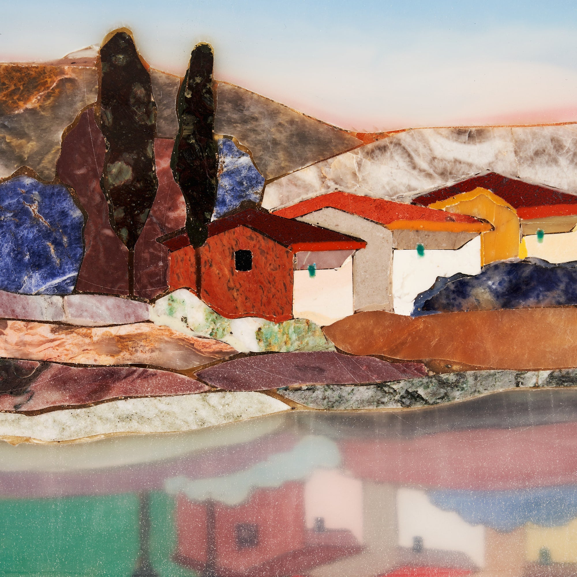 traversari-artisan-mosaic-reflection-cottage-trees