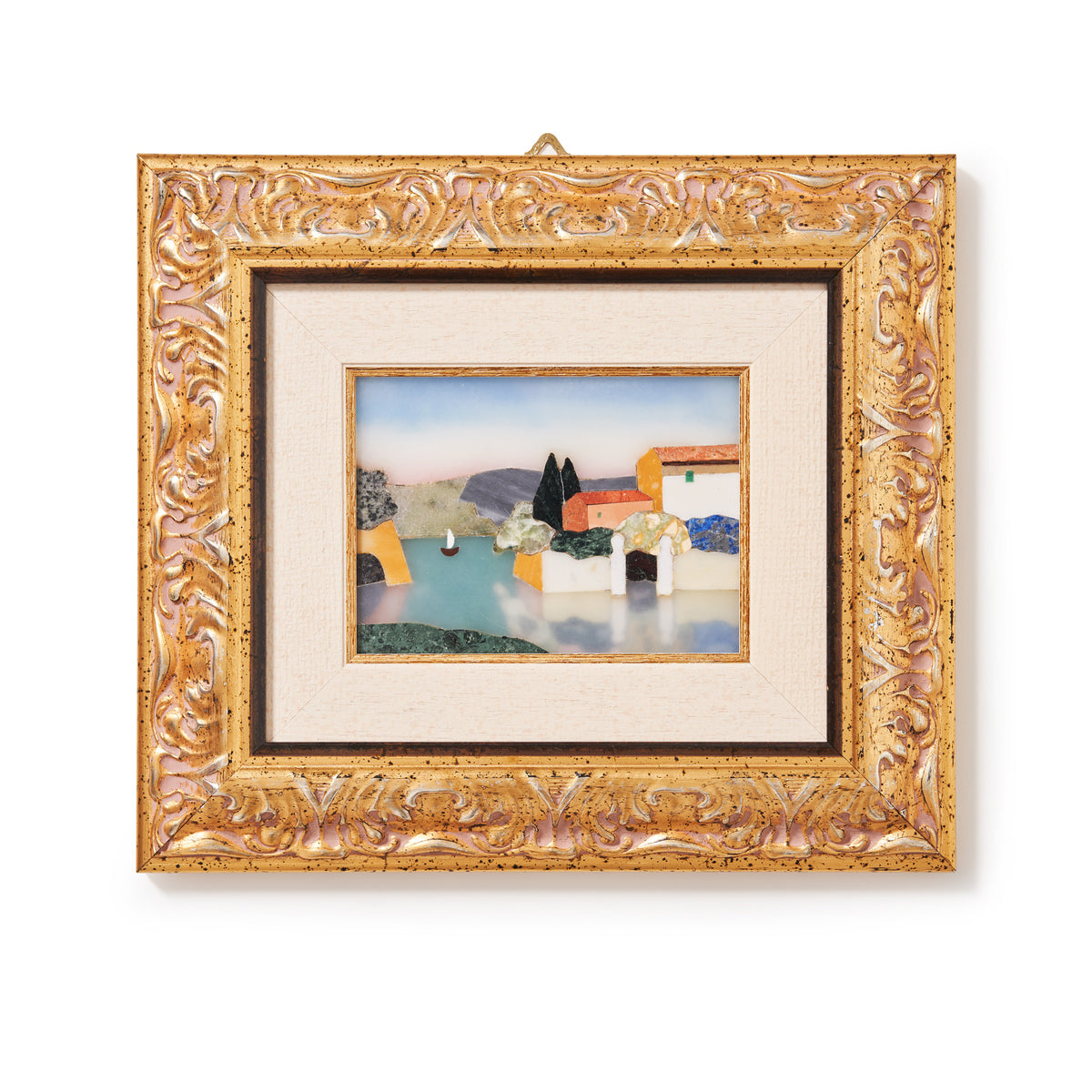 traversari-artisan-mosaic-trees-cottage-and-boat-with-reflection