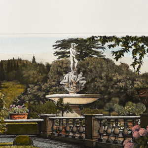 ippogrifo-artisan-etching-acquaforte-watercolor-italian-garden