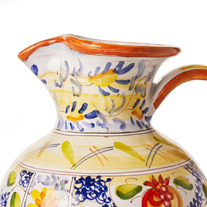 sbigoli-artisan-ceramics-jug-pomegranates-pottery