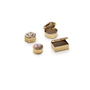 Traversari-Artisan-Mosaics-Product-Set-of-4-small-gold-plated-brass-boxes-with-glass-mosaic